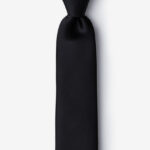 Cà vạt màu đen - cao cấp - cv170113