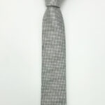 Cà vạt xám bản nhỏ - cv010619