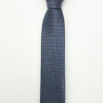 Cà vạt xanh xám bản nhỏ - cv030619