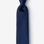 Cà vạt màu xanh đen – cao cấp – cv190812