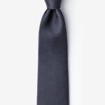 Cà vạt xám cao cấp - cv191210