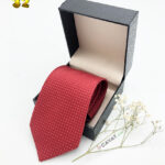 Cà vạt đỏ tươi - Hộp đen - 32
