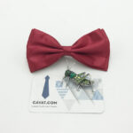 Nơ đeo cổ nam - đỏ đô - n050320