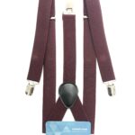 Dây đai quần chữ Y - đỏ đô - dq008