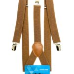 Dây đai quần chữ Y - nâu - dq007
