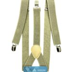 Dây đai quần chữ Y - xanh rêu - dq004