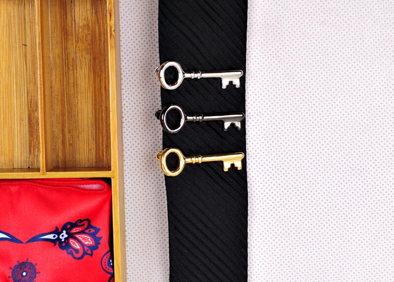 Kẹp cà vạt chìa khóa 030823 - Ảnh 2