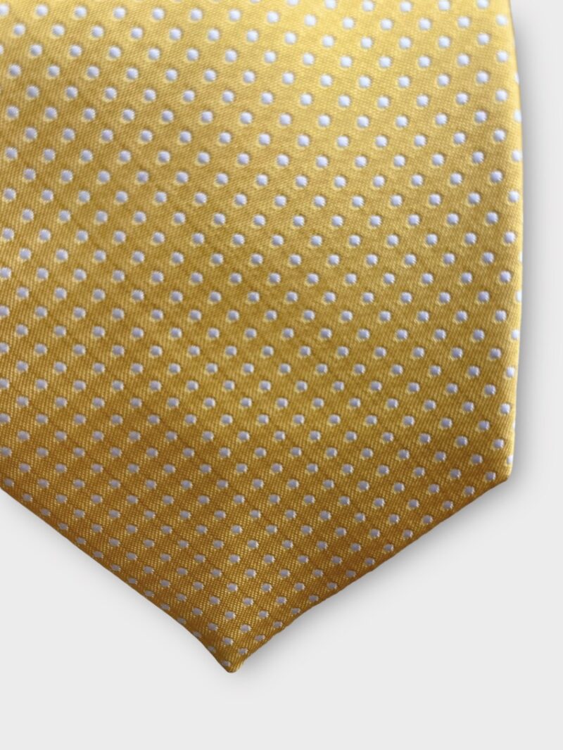 Cà vạt vàng chấm trắng - cv170624 - Ảnh 3